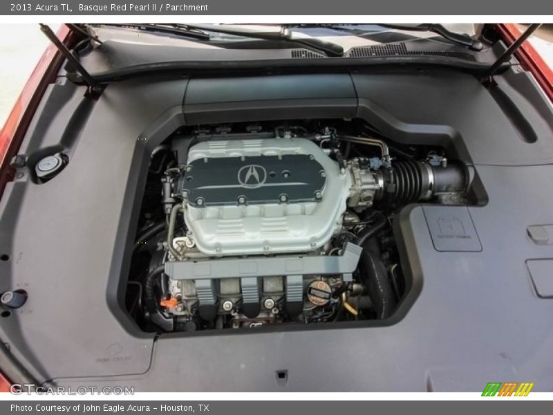 Basque Red Pearl II / Parchment 2013 Acura TL