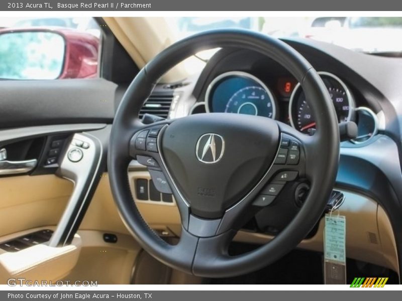 Basque Red Pearl II / Parchment 2013 Acura TL