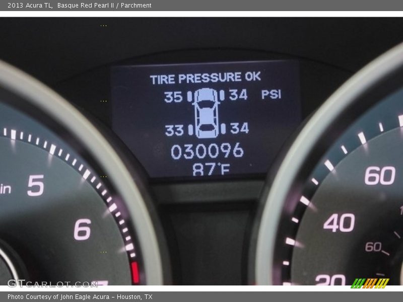 Basque Red Pearl II / Parchment 2013 Acura TL