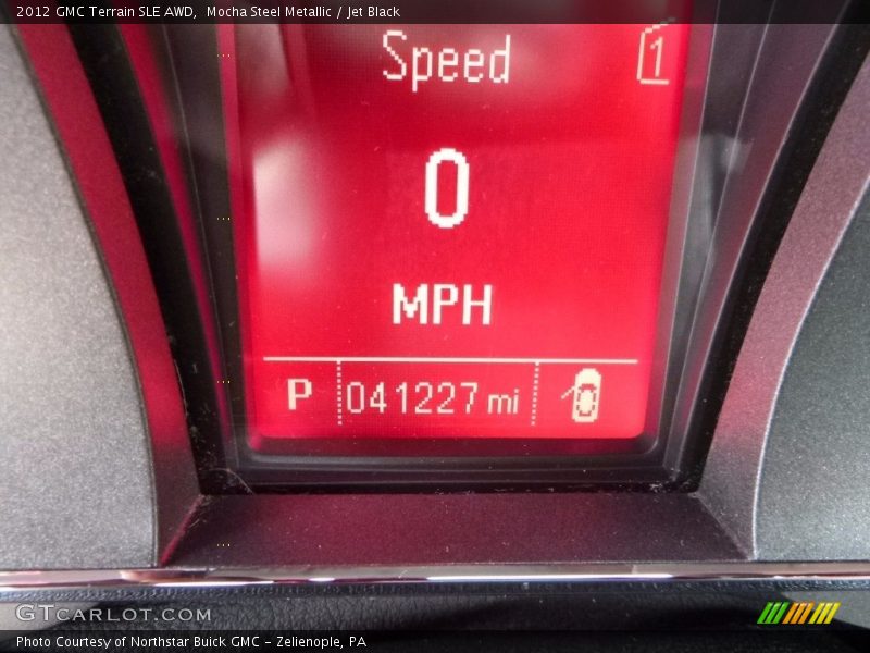 Mocha Steel Metallic / Jet Black 2012 GMC Terrain SLE AWD