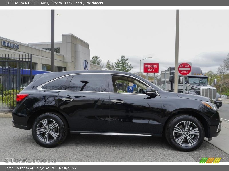 Crystal Black Pearl / Parchment 2017 Acura MDX SH-AWD