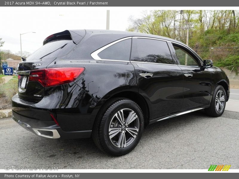 Crystal Black Pearl / Parchment 2017 Acura MDX SH-AWD