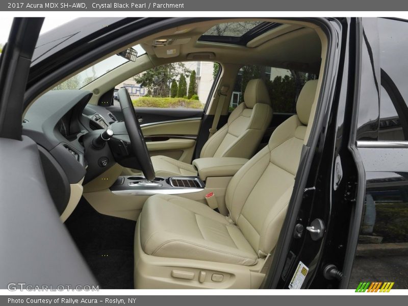 Crystal Black Pearl / Parchment 2017 Acura MDX SH-AWD