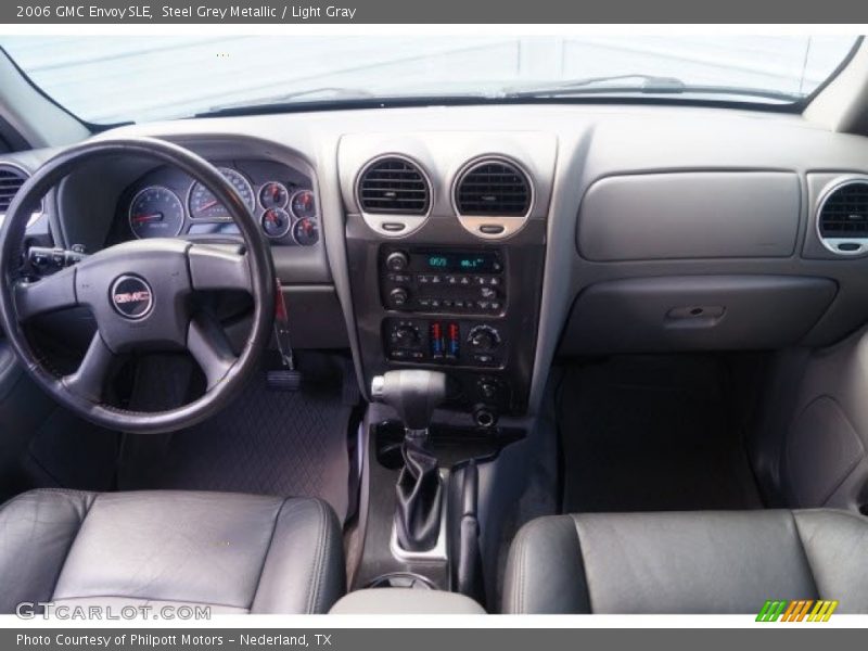 Steel Grey Metallic / Light Gray 2006 GMC Envoy SLE