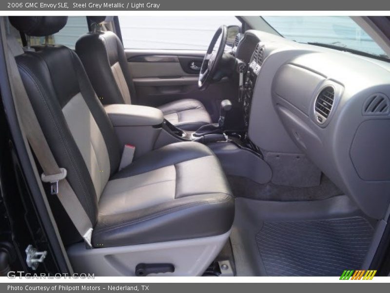 Steel Grey Metallic / Light Gray 2006 GMC Envoy SLE