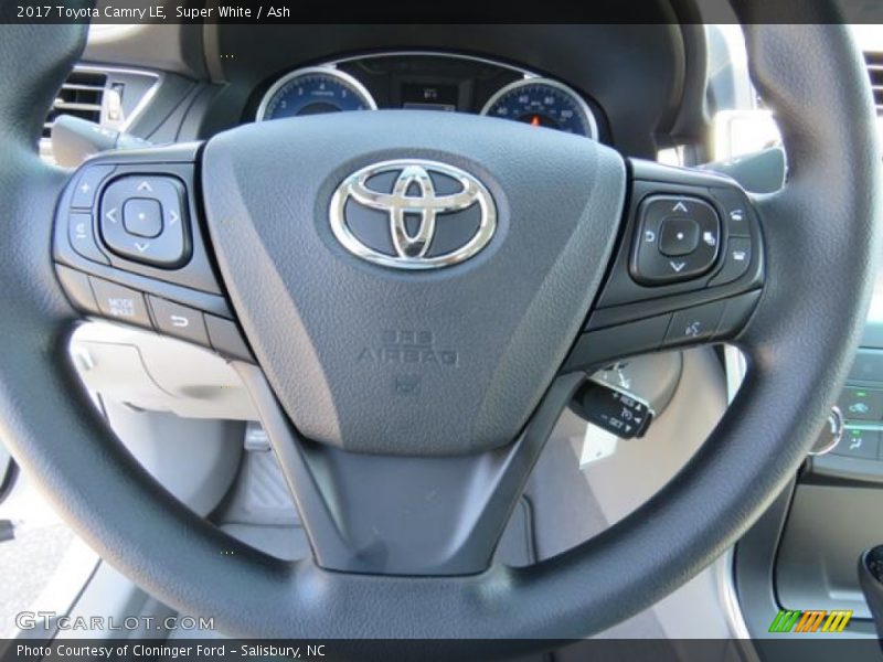 Super White / Ash 2017 Toyota Camry LE