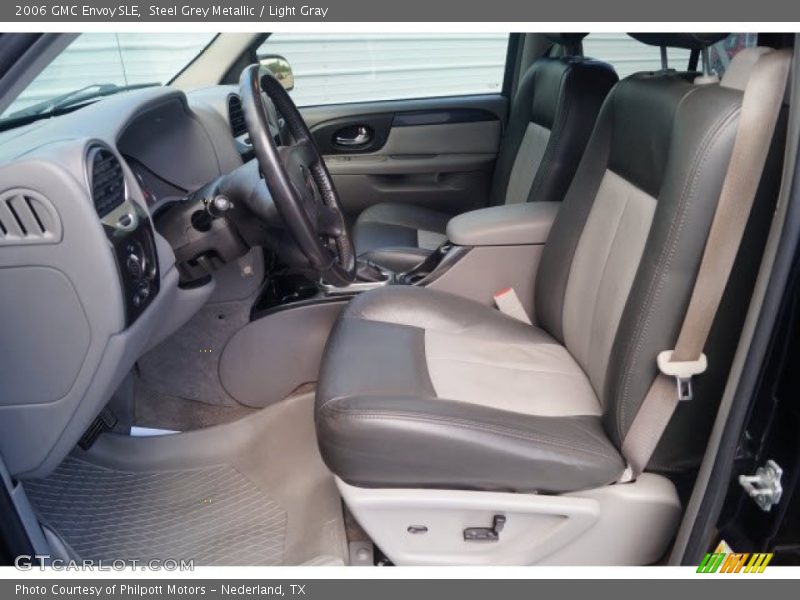 Steel Grey Metallic / Light Gray 2006 GMC Envoy SLE