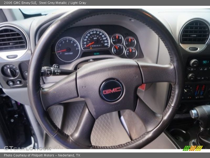 Steel Grey Metallic / Light Gray 2006 GMC Envoy SLE