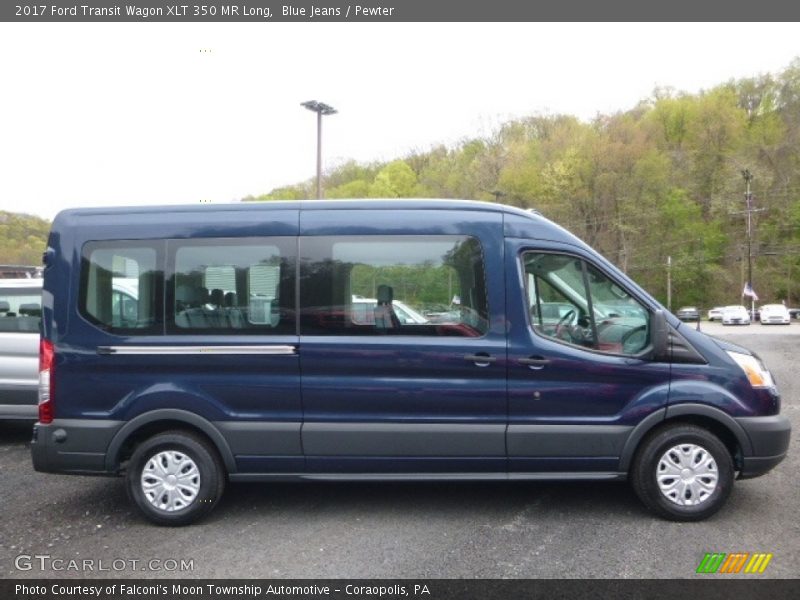  2017 Transit Wagon XLT 350 MR Long Blue Jeans