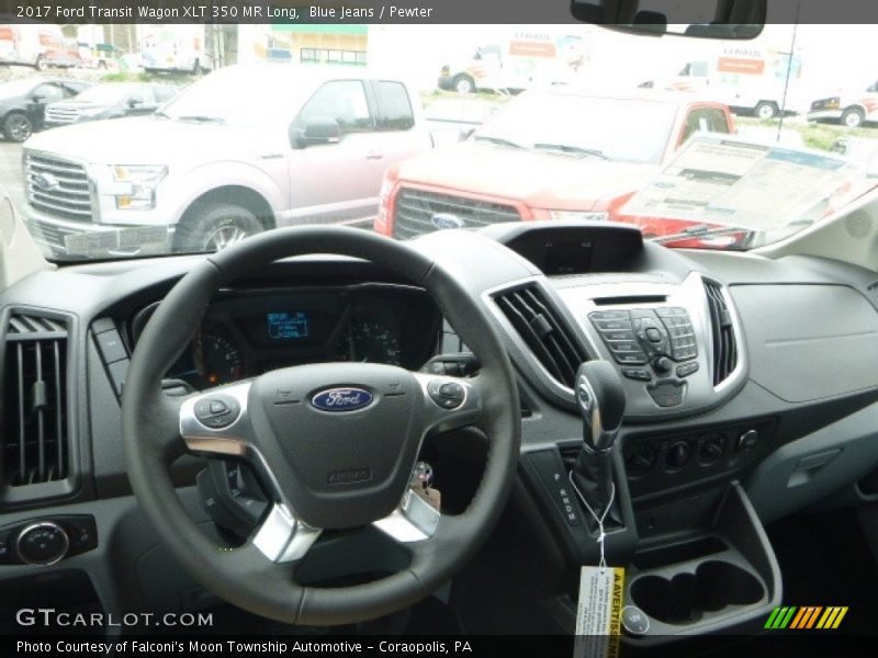 Dashboard of 2017 Transit Wagon XLT 350 MR Long