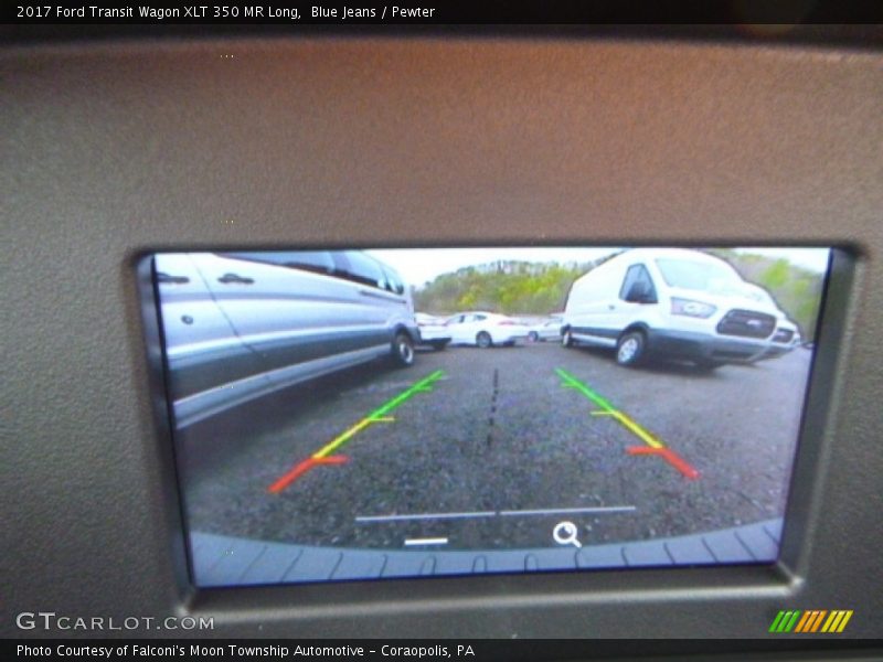 Blue Jeans / Pewter 2017 Ford Transit Wagon XLT 350 MR Long