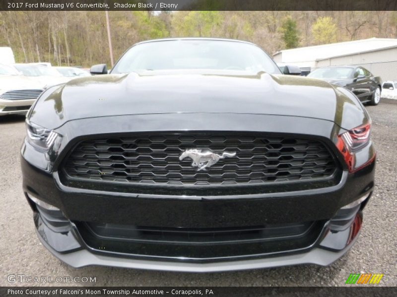 Shadow Black / Ebony 2017 Ford Mustang V6 Convertible