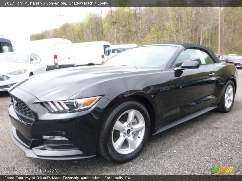 Shadow Black / Ebony 2017 Ford Mustang V6 Convertible