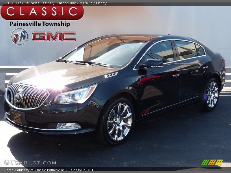 Carbon Black Metallic / Ebony 2014 Buick LaCrosse Leather