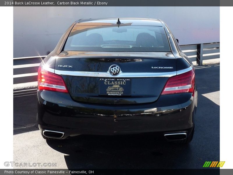 Carbon Black Metallic / Ebony 2014 Buick LaCrosse Leather