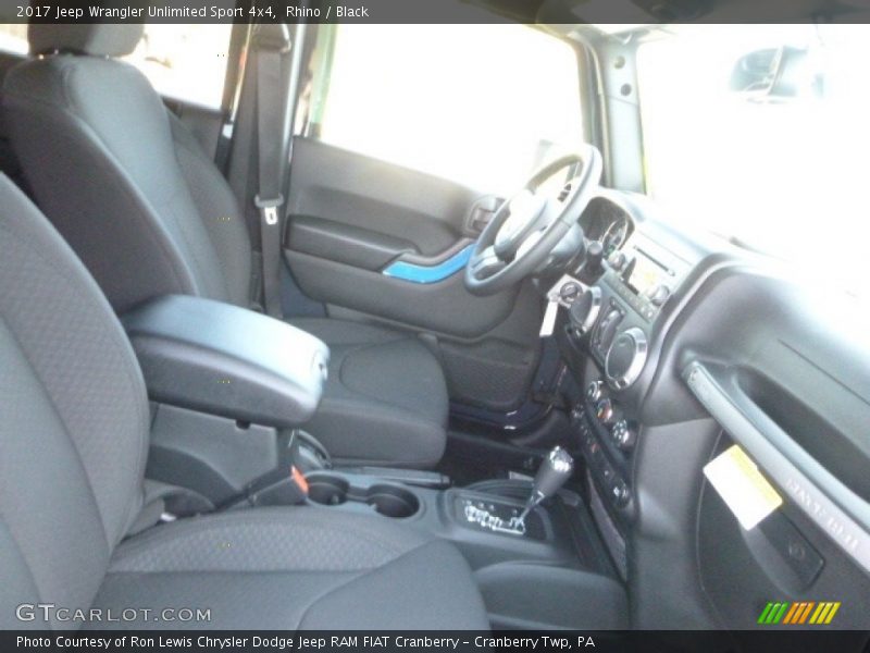 Rhino / Black 2017 Jeep Wrangler Unlimited Sport 4x4