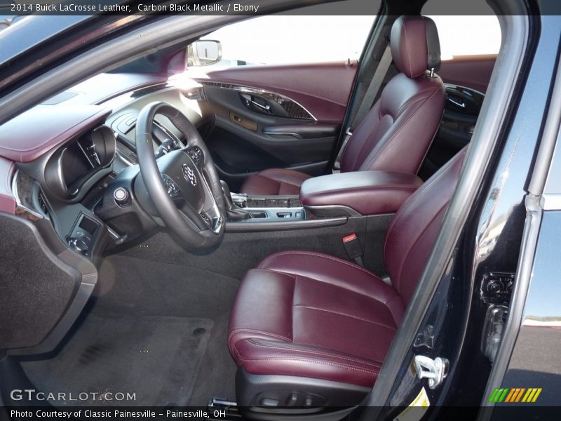 Carbon Black Metallic / Ebony 2014 Buick LaCrosse Leather