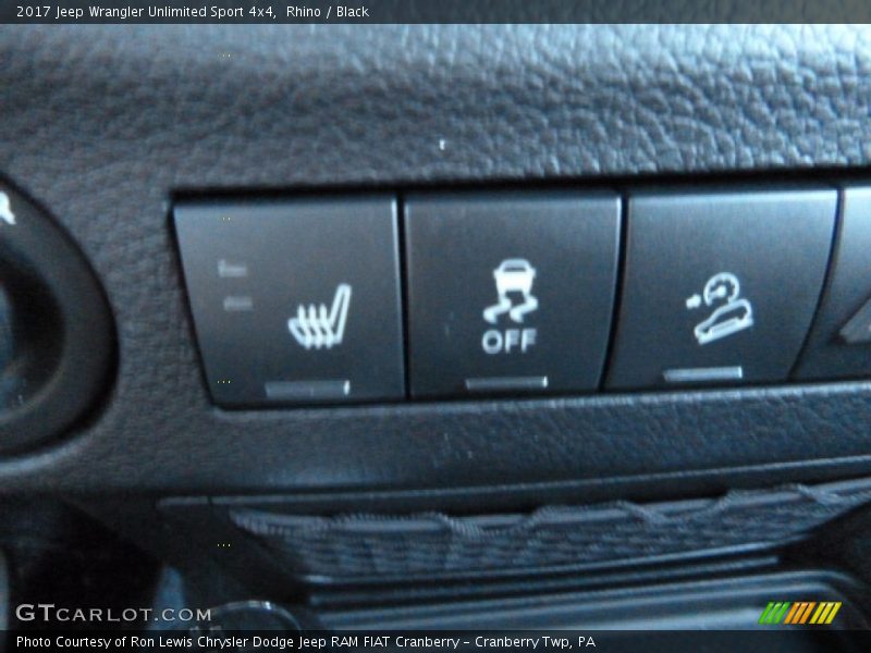 Rhino / Black 2017 Jeep Wrangler Unlimited Sport 4x4