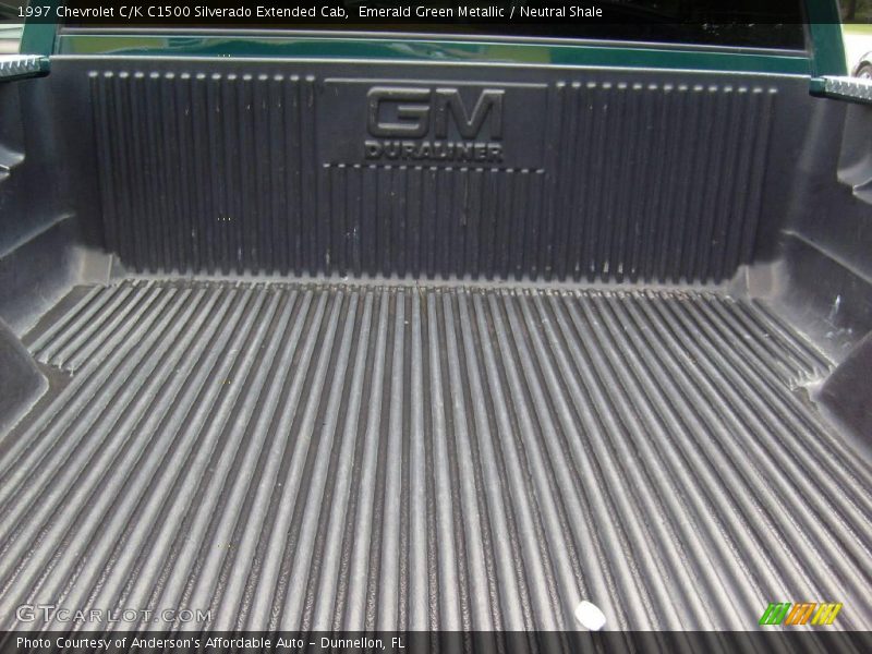 Emerald Green Metallic / Neutral Shale 1997 Chevrolet C/K C1500 Silverado Extended Cab