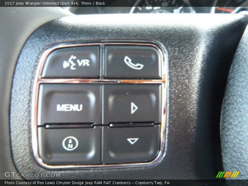 Rhino / Black 2017 Jeep Wrangler Unlimited Sport 4x4