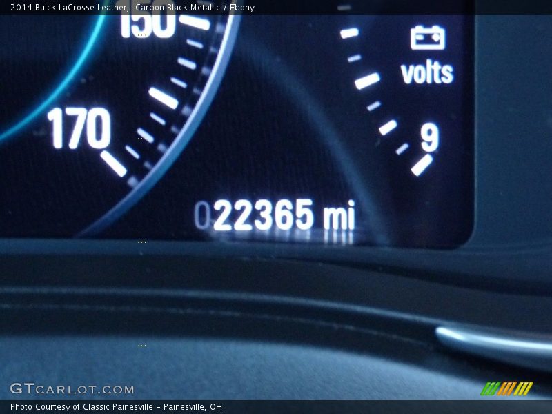 Carbon Black Metallic / Ebony 2014 Buick LaCrosse Leather