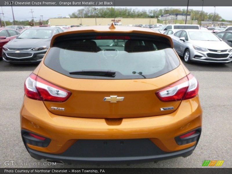 Orange Burst Metallic / Jet Black 2017 Chevrolet Cruze Premier