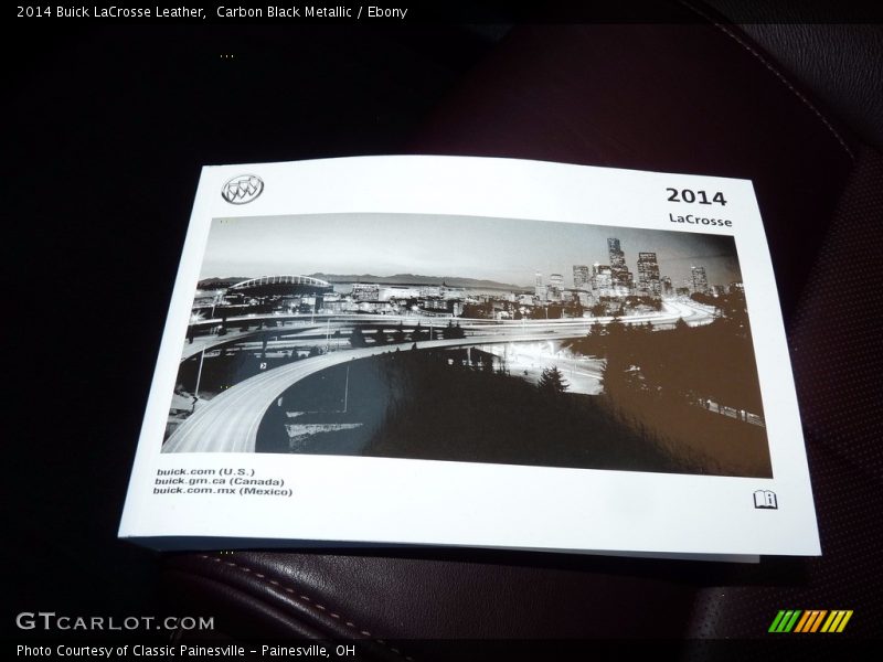 Carbon Black Metallic / Ebony 2014 Buick LaCrosse Leather