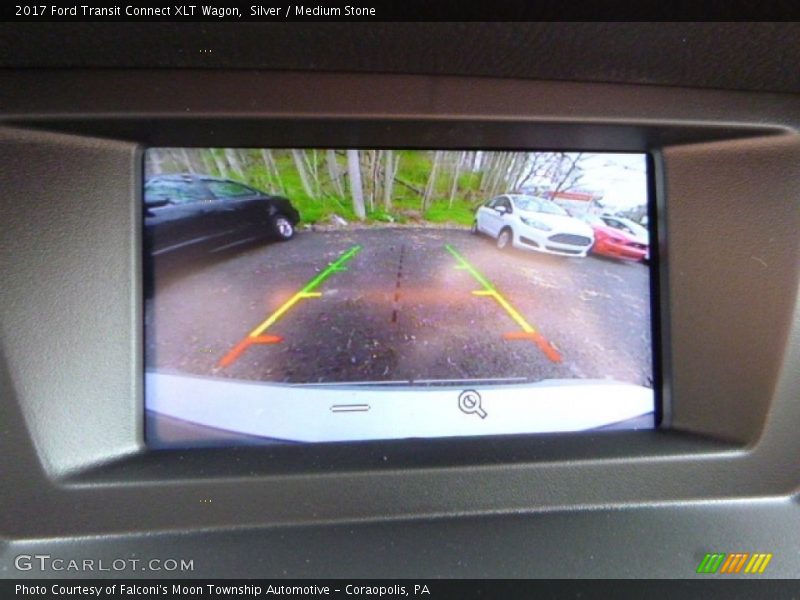 Silver / Medium Stone 2017 Ford Transit Connect XLT Wagon