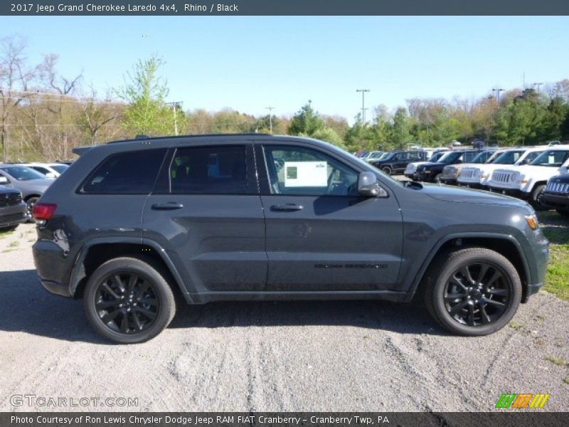 Rhino / Black 2017 Jeep Grand Cherokee Laredo 4x4