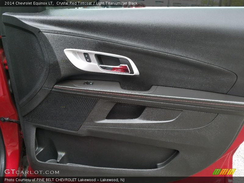 Crystal Red Tintcoat / Light Titanium/Jet Black 2014 Chevrolet Equinox LT
