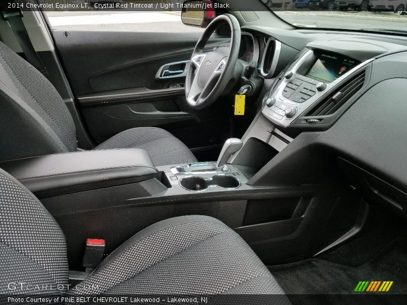 Crystal Red Tintcoat / Light Titanium/Jet Black 2014 Chevrolet Equinox LT
