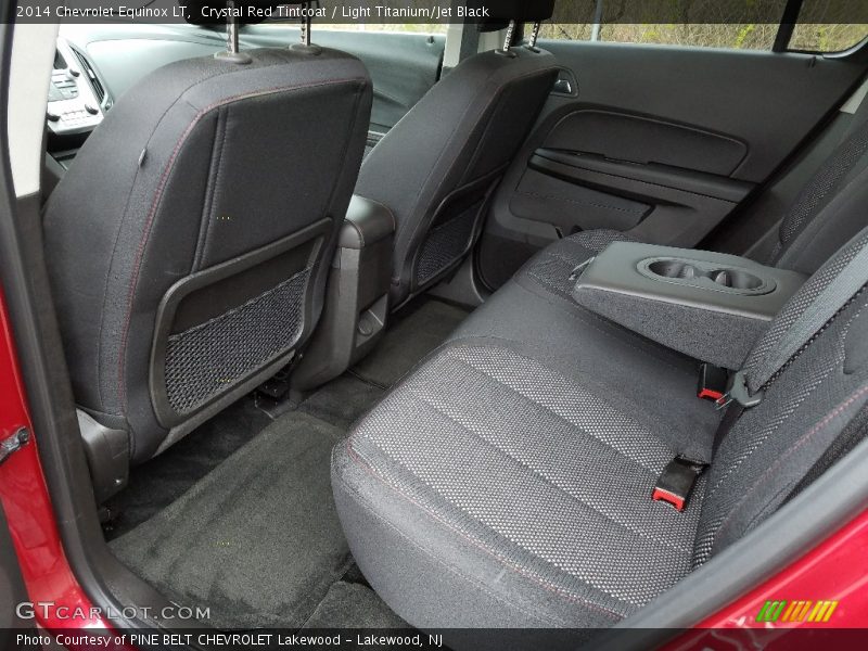 Crystal Red Tintcoat / Light Titanium/Jet Black 2014 Chevrolet Equinox LT