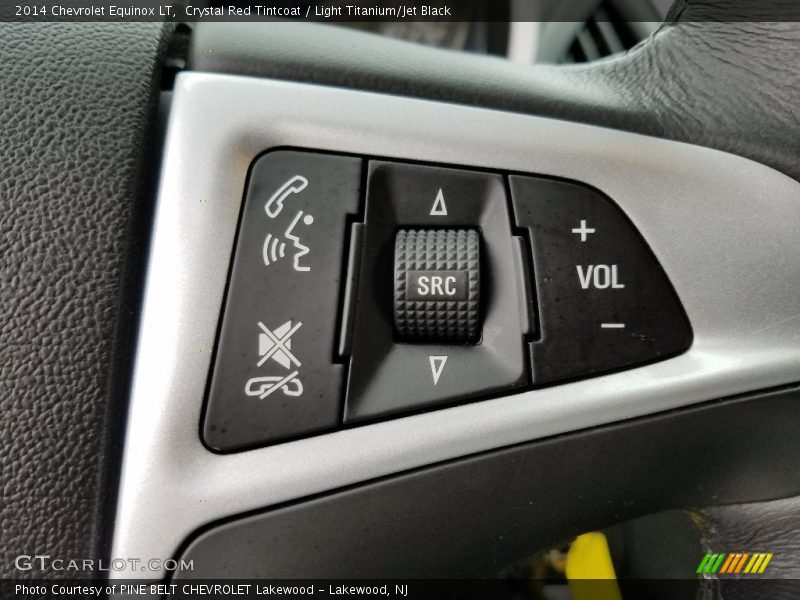 Crystal Red Tintcoat / Light Titanium/Jet Black 2014 Chevrolet Equinox LT