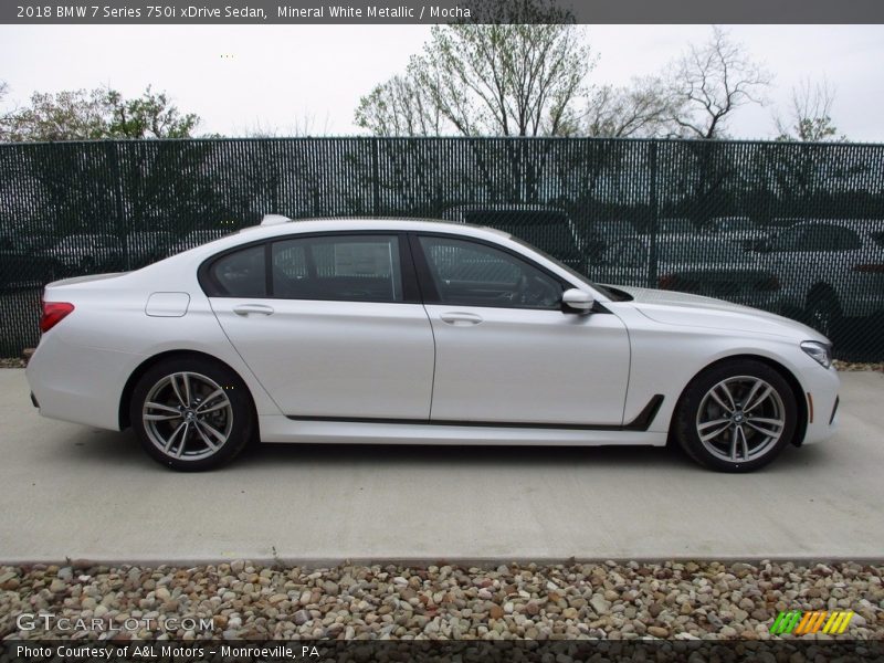  2018 7 Series 750i xDrive Sedan Mineral White Metallic