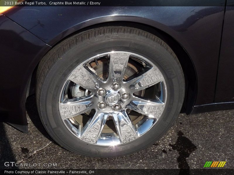 Graphite Blue Metallic / Ebony 2013 Buick Regal Turbo