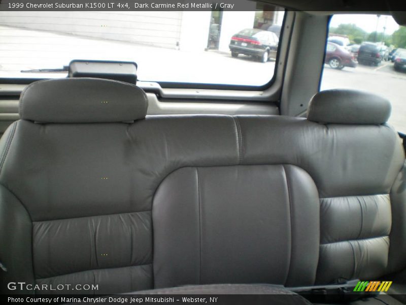 Dark Carmine Red Metallic / Gray 1999 Chevrolet Suburban K1500 LT 4x4
