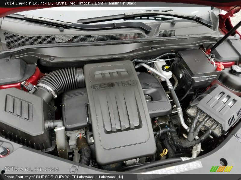 Crystal Red Tintcoat / Light Titanium/Jet Black 2014 Chevrolet Equinox LT