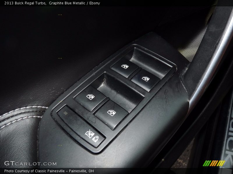 Graphite Blue Metallic / Ebony 2013 Buick Regal Turbo