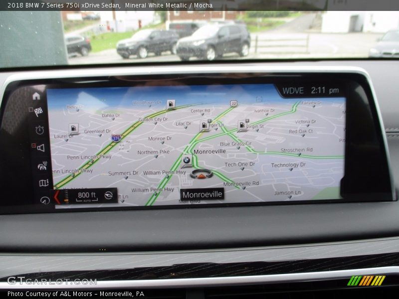 Navigation of 2018 7 Series 750i xDrive Sedan