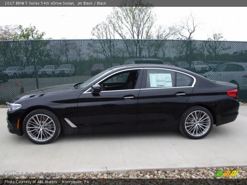  2017 5 Series 540i xDrive Sedan Jet Black