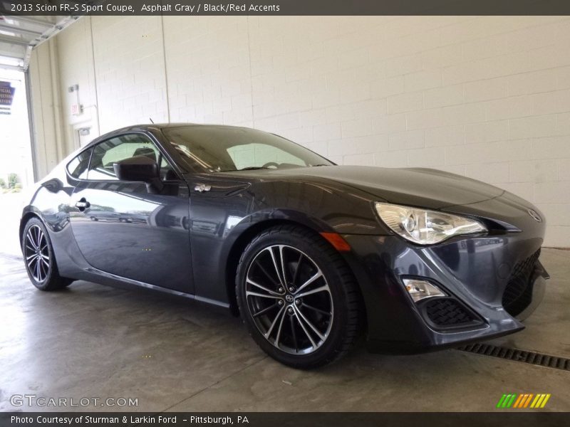 Asphalt Gray / Black/Red Accents 2013 Scion FR-S Sport Coupe