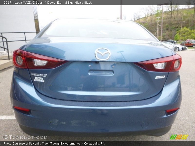 Eternal Blue Mica / Black 2017 Mazda MAZDA3 Sport 4 Door