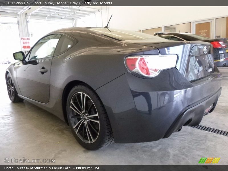 Asphalt Gray / Black/Red Accents 2013 Scion FR-S Sport Coupe