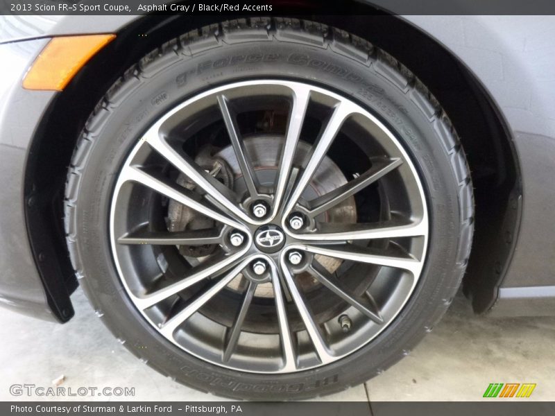 Asphalt Gray / Black/Red Accents 2013 Scion FR-S Sport Coupe