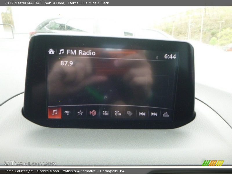 Eternal Blue Mica / Black 2017 Mazda MAZDA3 Sport 4 Door