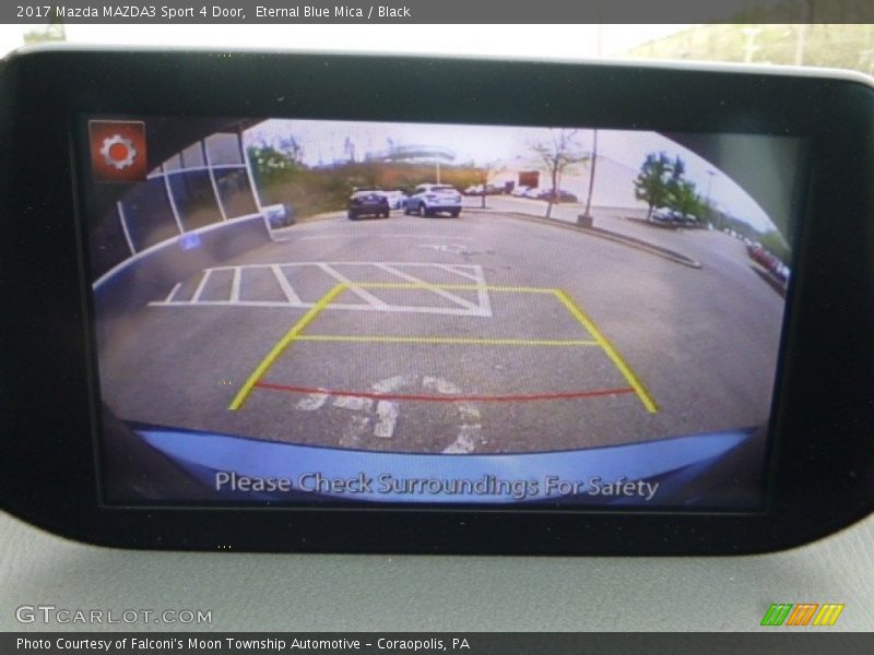 Eternal Blue Mica / Black 2017 Mazda MAZDA3 Sport 4 Door