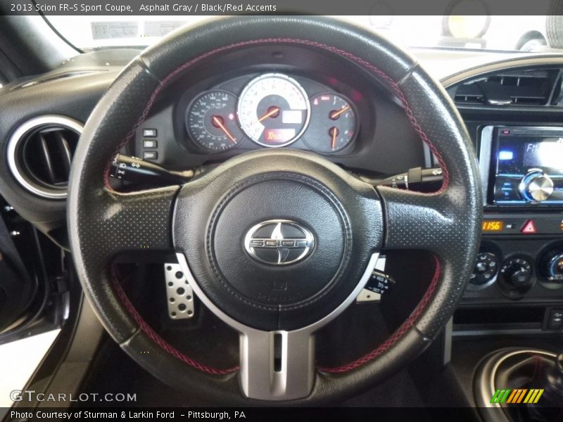 Asphalt Gray / Black/Red Accents 2013 Scion FR-S Sport Coupe