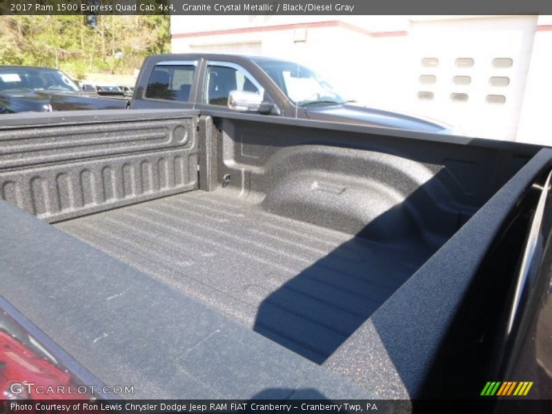 Granite Crystal Metallic / Black/Diesel Gray 2017 Ram 1500 Express Quad Cab 4x4