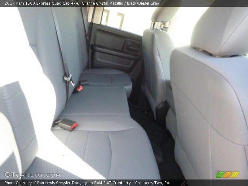 Granite Crystal Metallic / Black/Diesel Gray 2017 Ram 1500 Express Quad Cab 4x4