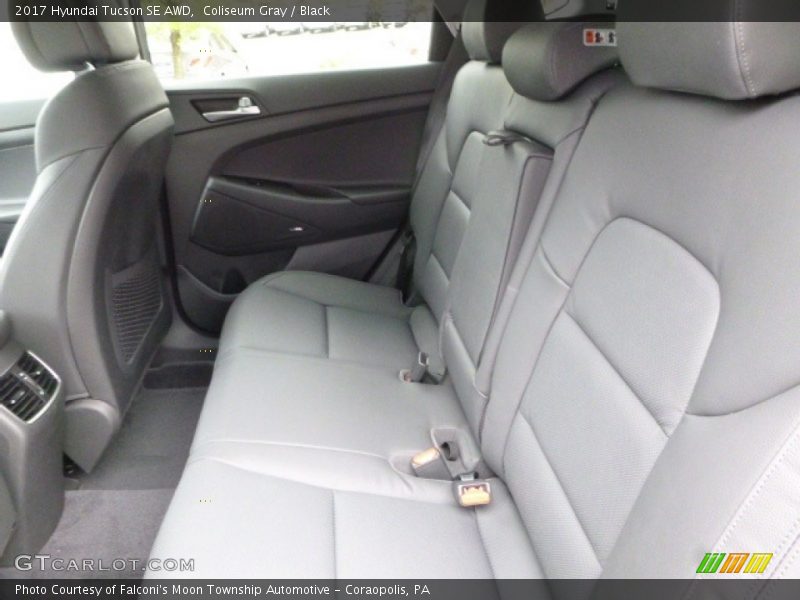 Coliseum Gray / Black 2017 Hyundai Tucson SE AWD
